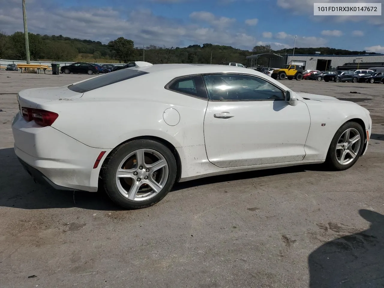 2019 Chevrolet Camaro Lt VIN: 1G1FD1RX3K0147672 Lot: 74310974