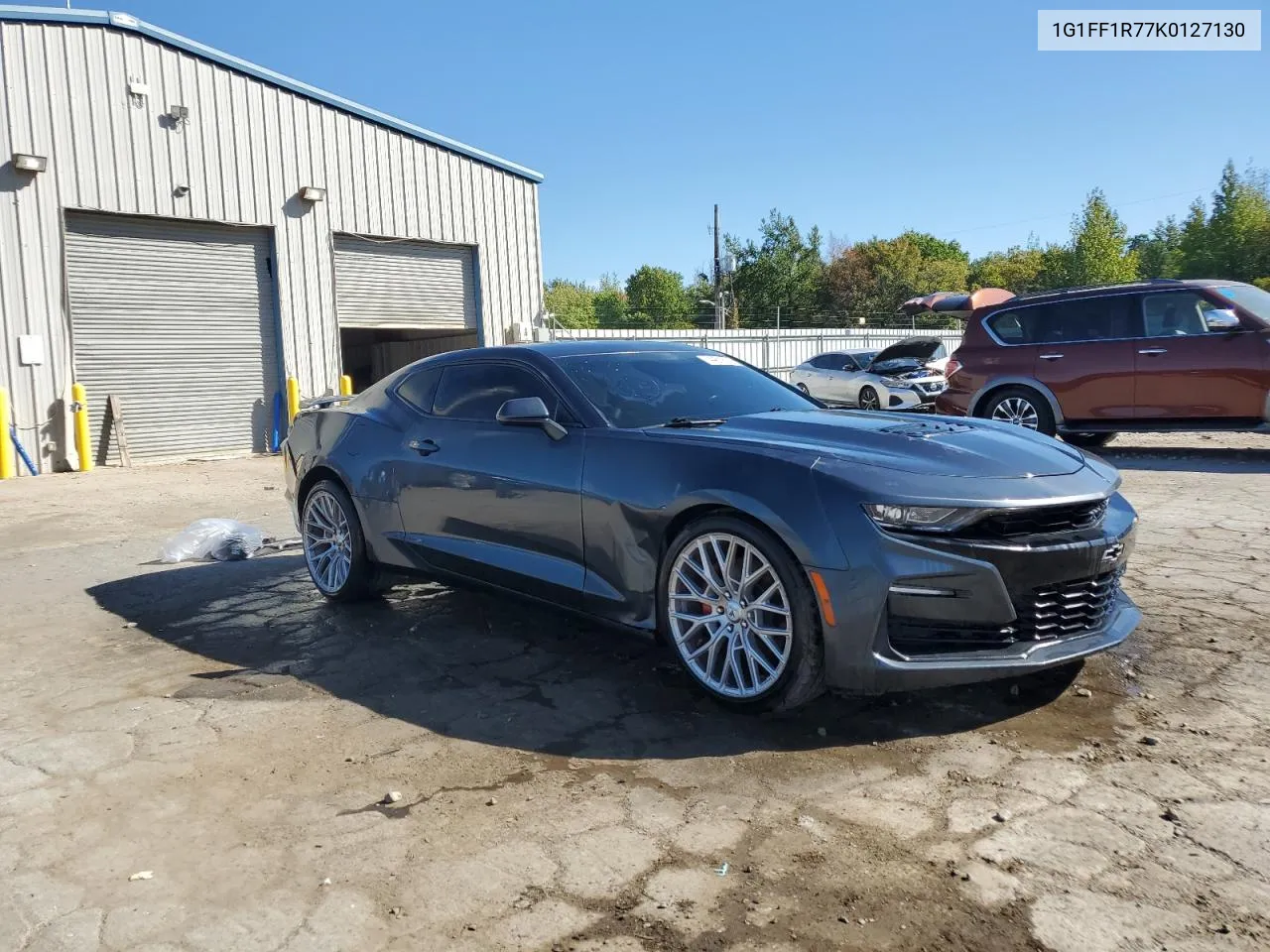 2019 Chevrolet Camaro Ss VIN: 1G1FF1R77K0127130 Lot: 74461804