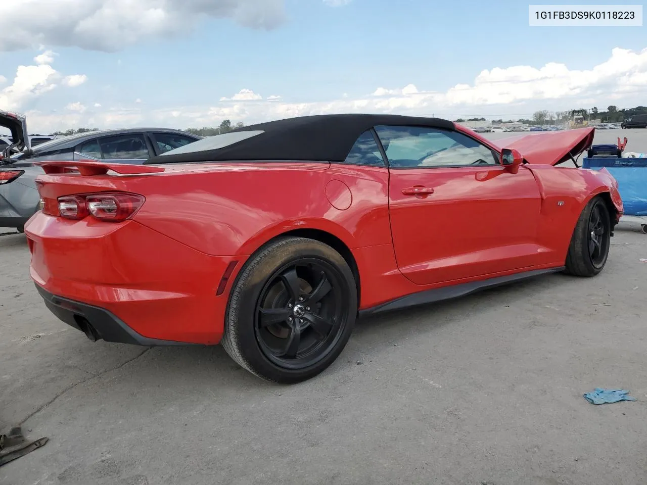 2019 Chevrolet Camaro Ls VIN: 1G1FB3DS9K0118223 Lot: 74596744