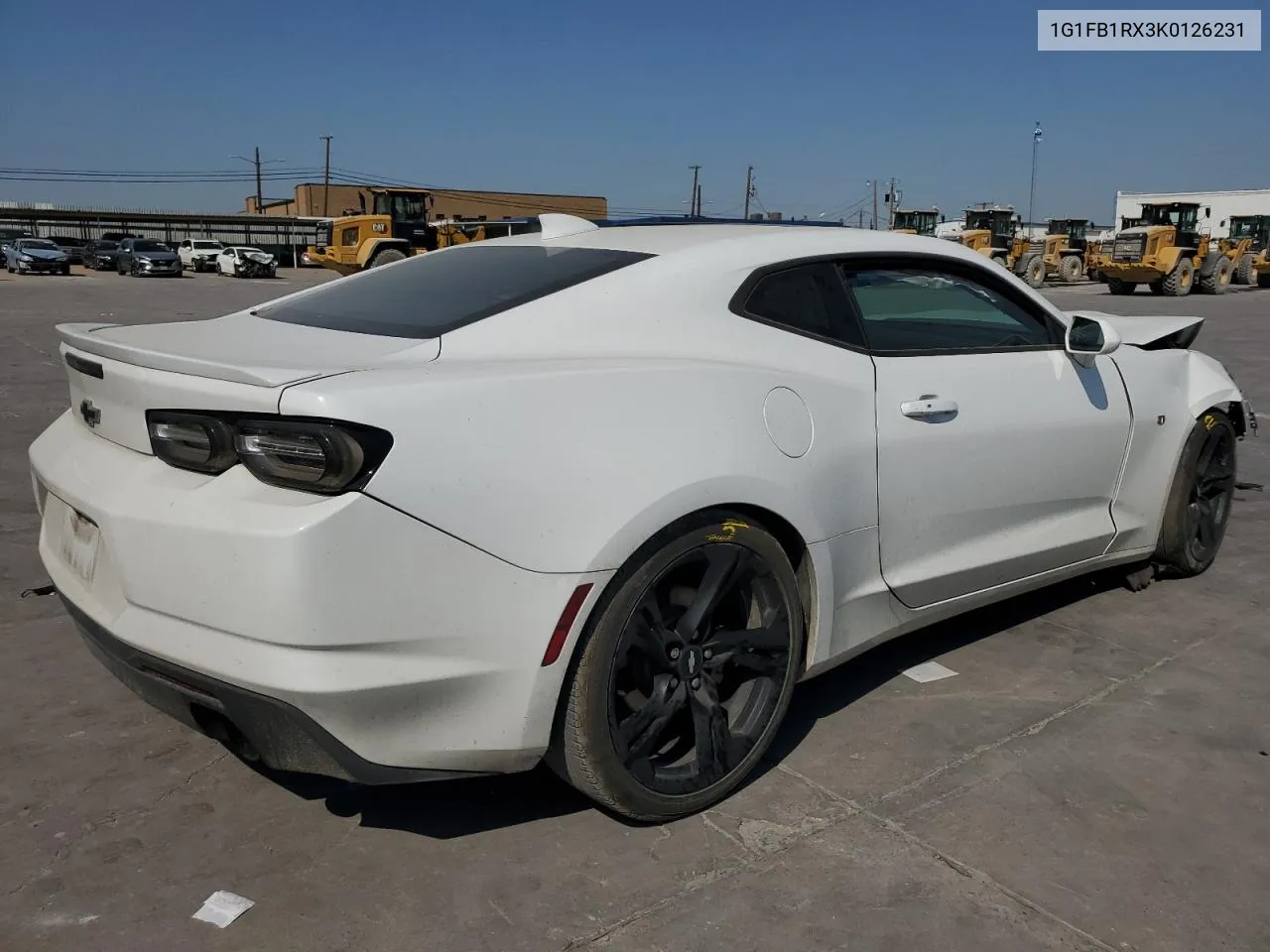 2019 Chevrolet Camaro Ls VIN: 1G1FB1RX3K0126231 Lot: 74758784