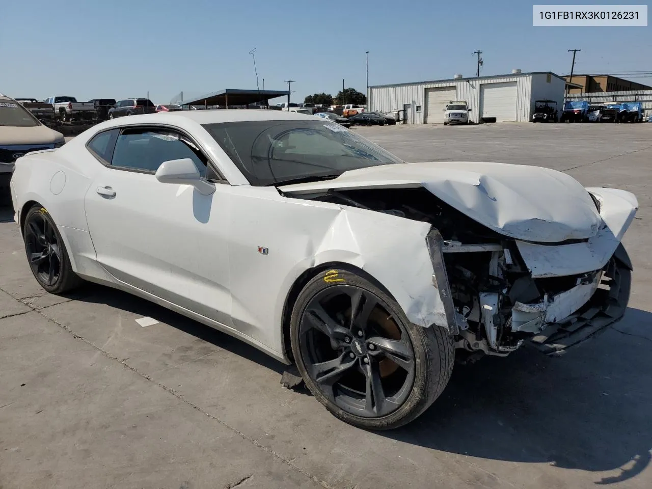 2019 Chevrolet Camaro Ls VIN: 1G1FB1RX3K0126231 Lot: 74758784