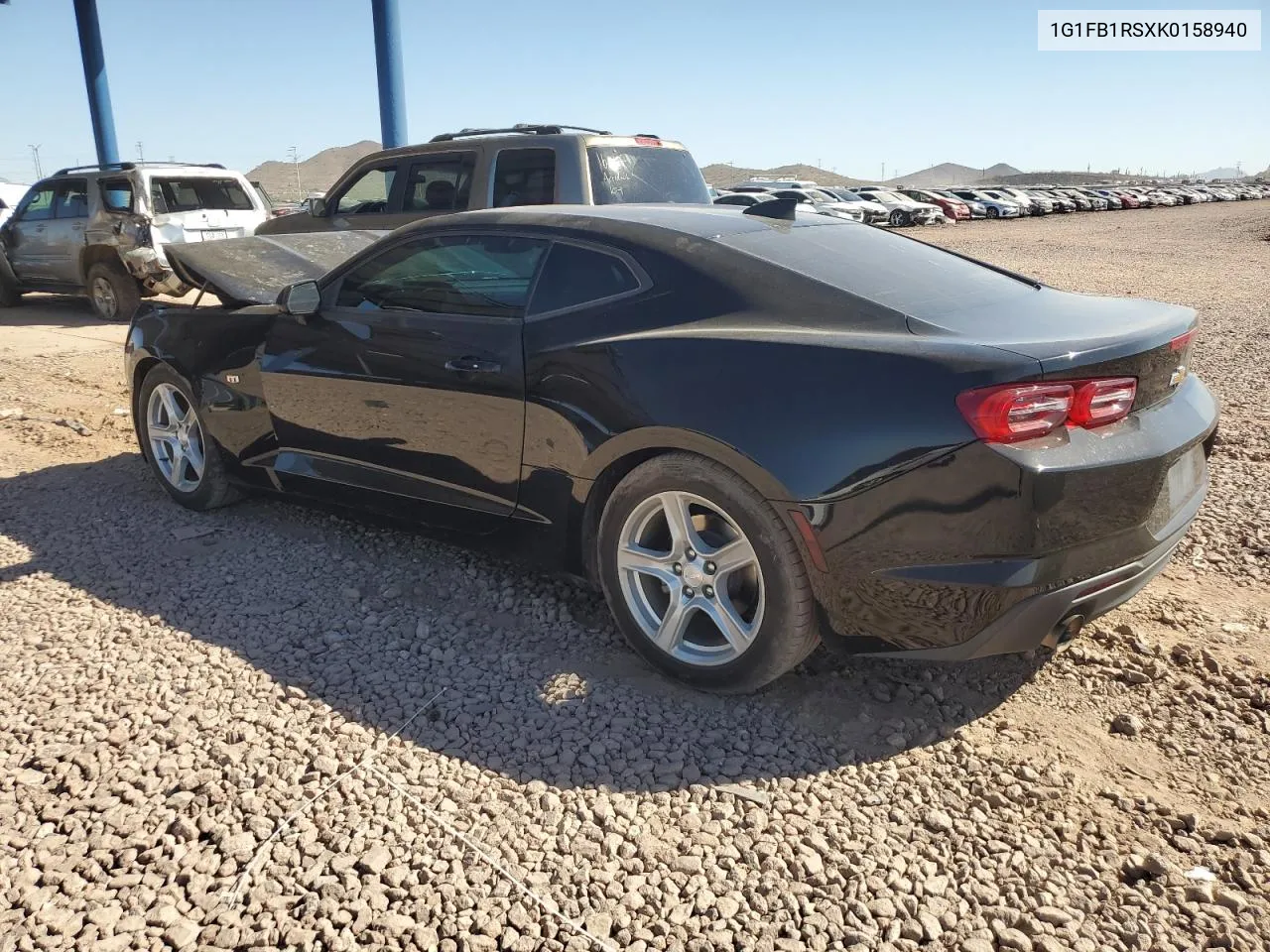 2019 Chevrolet Camaro Ls VIN: 1G1FB1RSXK0158940 Lot: 74857854