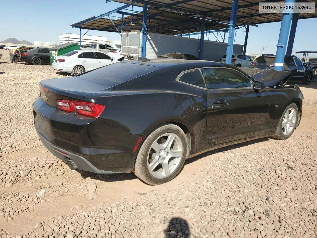 2019 Chevrolet Camaro Ls VIN: 1G1FB1RSXK0158940 Lot: 74857854