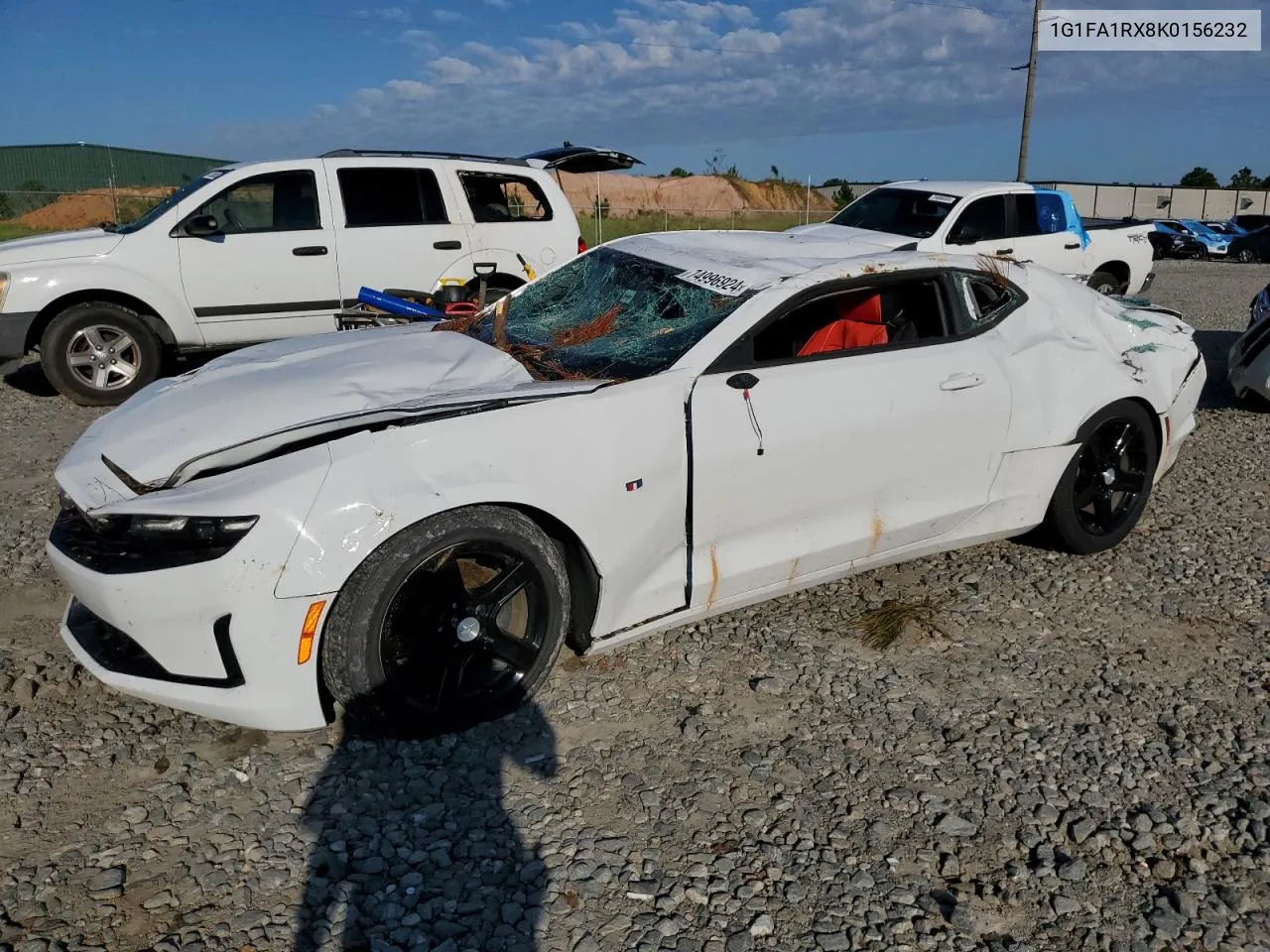 2019 Chevrolet Camaro Ls VIN: 1G1FA1RX8K0156232 Lot: 74996924