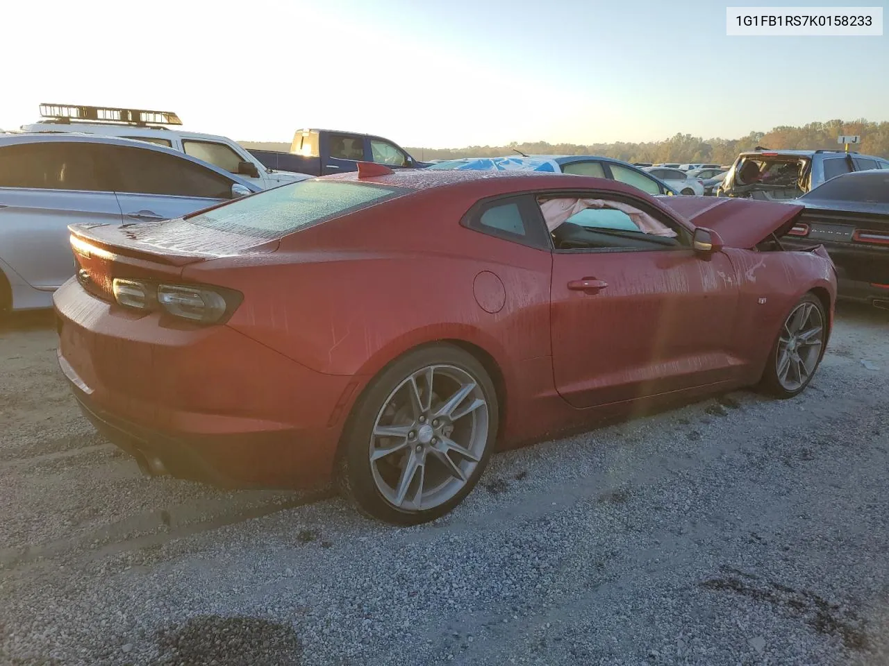 2019 Chevrolet Camaro Ls VIN: 1G1FB1RS7K0158233 Lot: 75285454