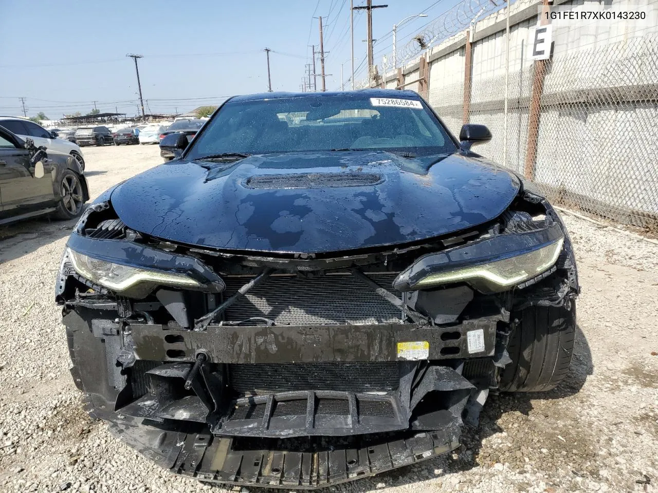 2019 Chevrolet Camaro Ss VIN: 1G1FE1R7XK0143230 Lot: 75286584