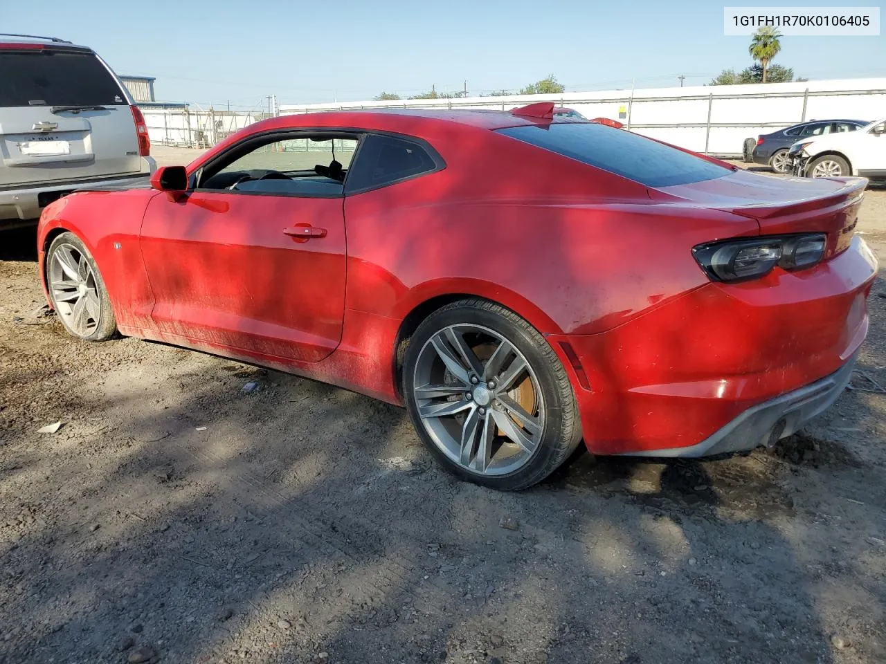 2019 Chevrolet Camaro Ss VIN: 1G1FH1R70K0106405 Lot: 75478764