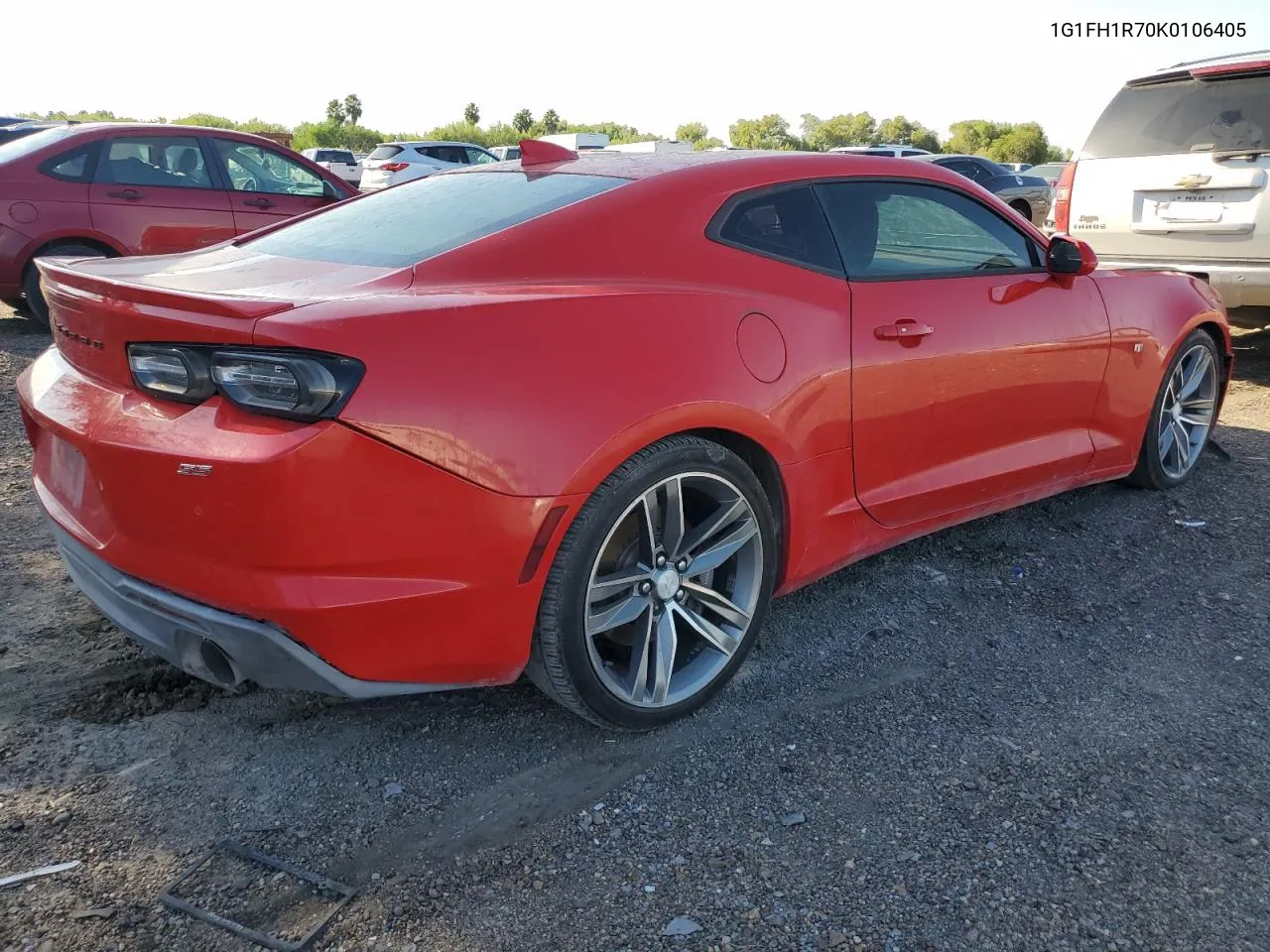 2019 Chevrolet Camaro Ss VIN: 1G1FH1R70K0106405 Lot: 75478764