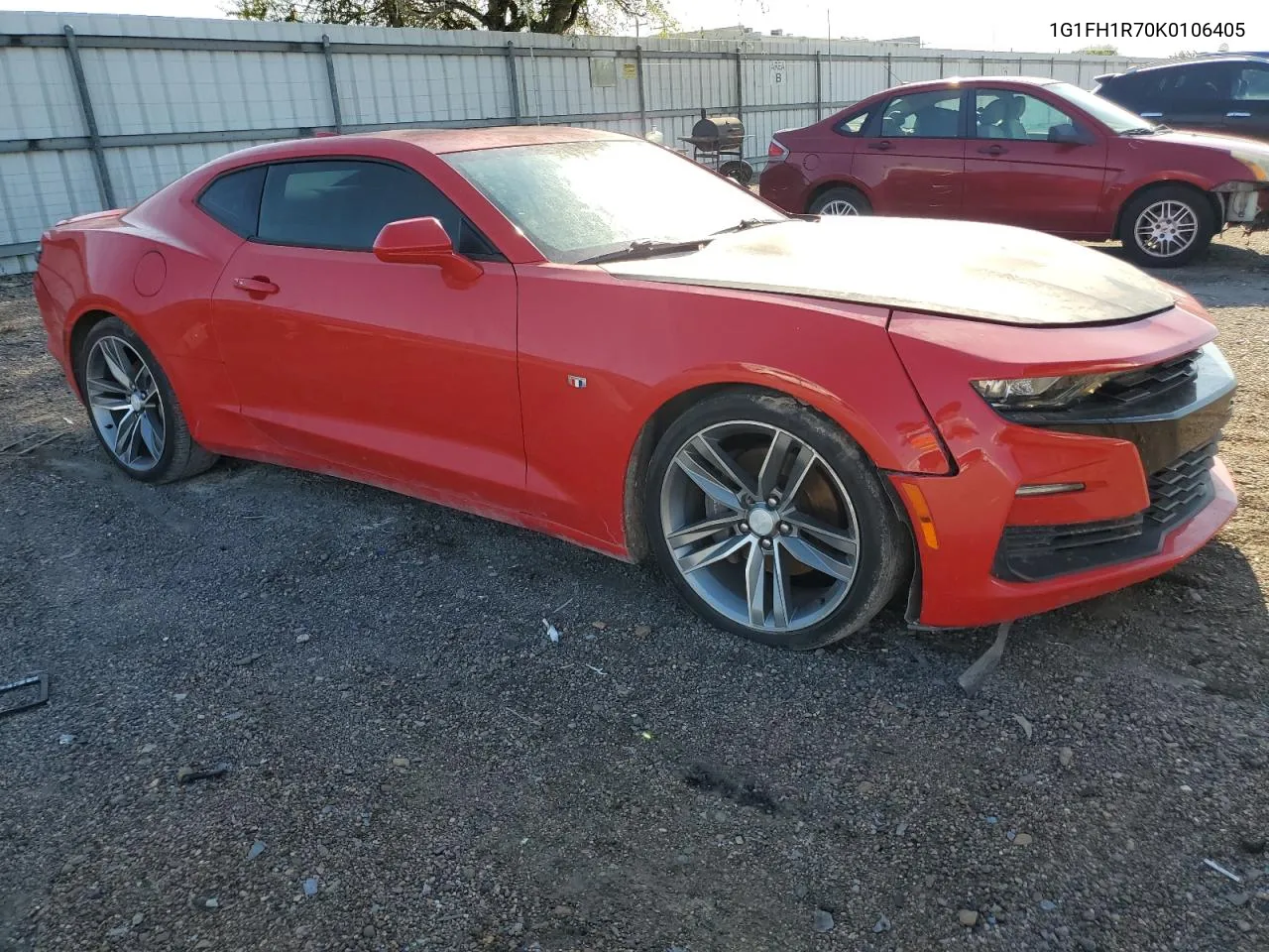 2019 Chevrolet Camaro Ss VIN: 1G1FH1R70K0106405 Lot: 75478764