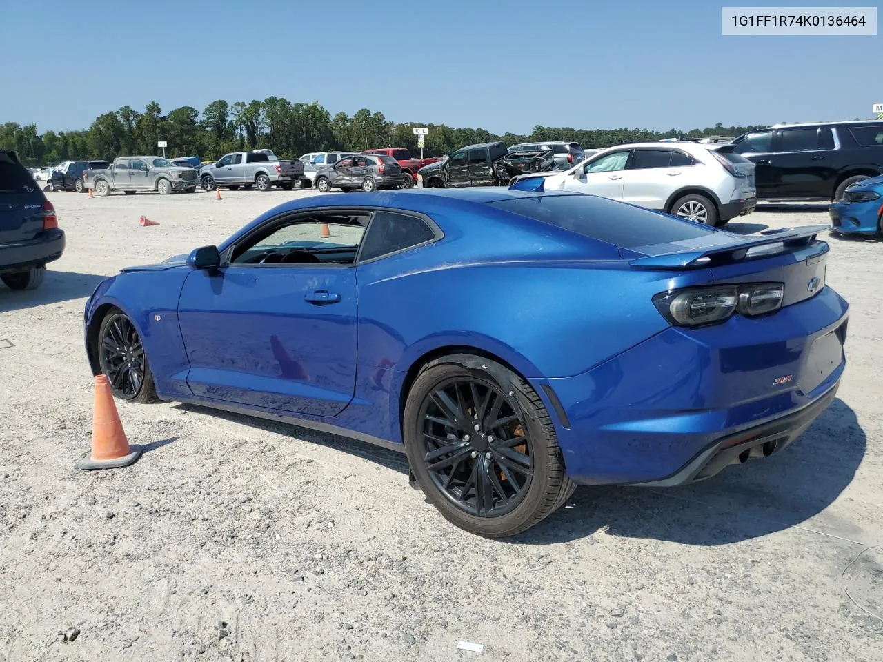 2019 Chevrolet Camaro Ss VIN: 1G1FF1R74K0136464 Lot: 75550574