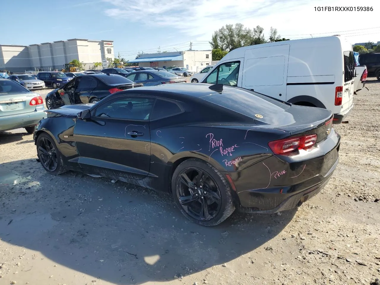 2019 Chevrolet Camaro Ls VIN: 1G1FB1RXXK0159386 Lot: 75731604