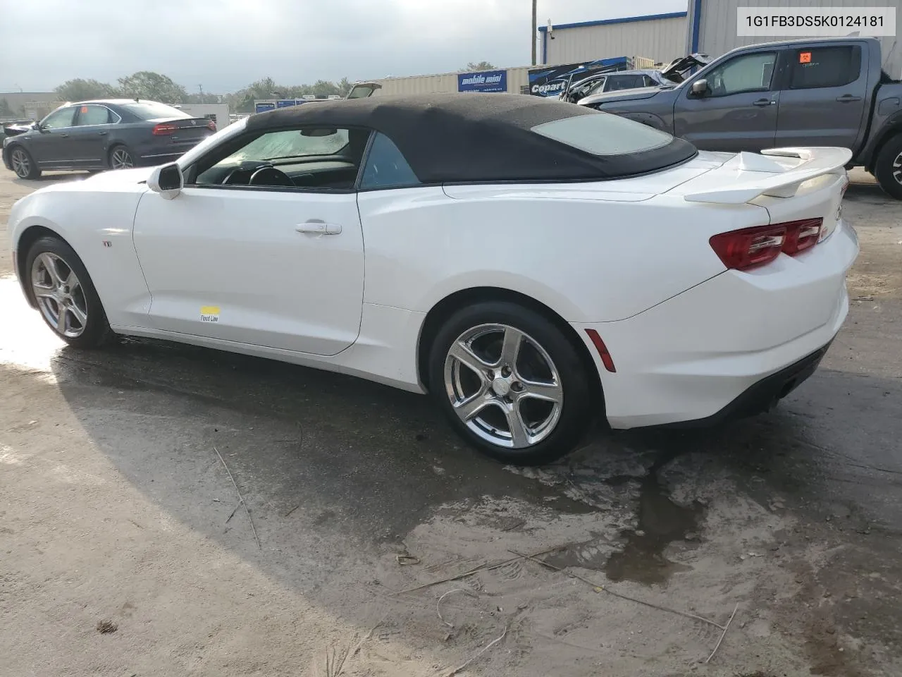 2019 Chevrolet Camaro Ls VIN: 1G1FB3DS5K0124181 Lot: 76143284