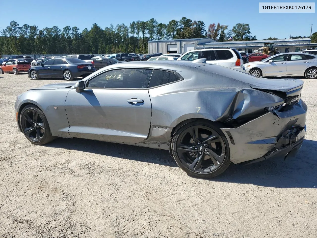 2019 Chevrolet Camaro Ls VIN: 1G1FB1RSXK0126179 Lot: 76194644