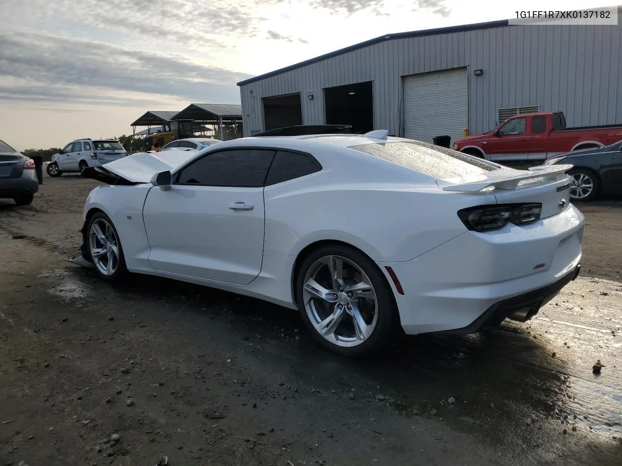 2019 Chevrolet Camaro Ss VIN: 1G1FF1R7XK0137182 Lot: 76299894