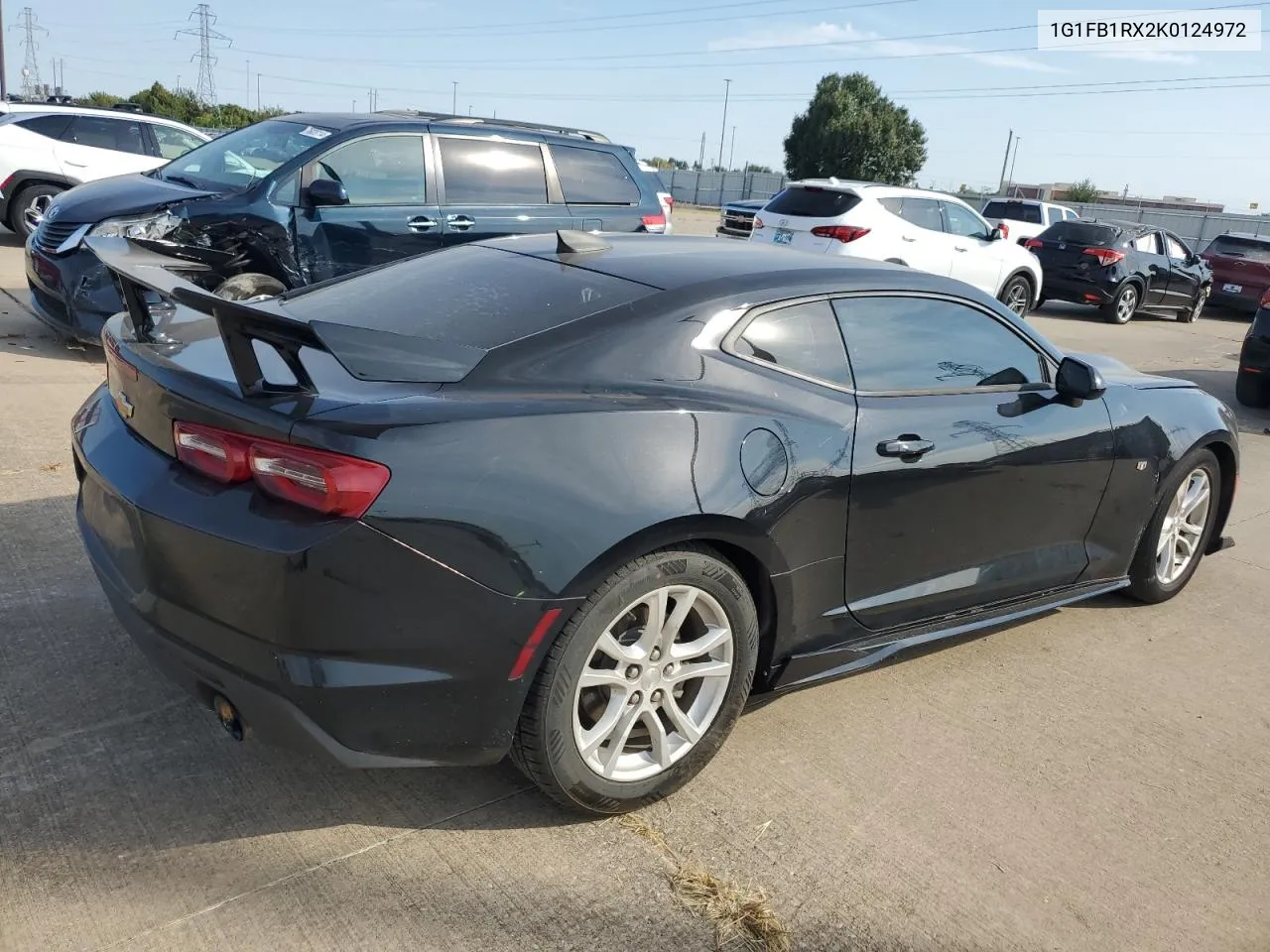 2019 Chevrolet Camaro Ls VIN: 1G1FB1RX2K0124972 Lot: 76382424