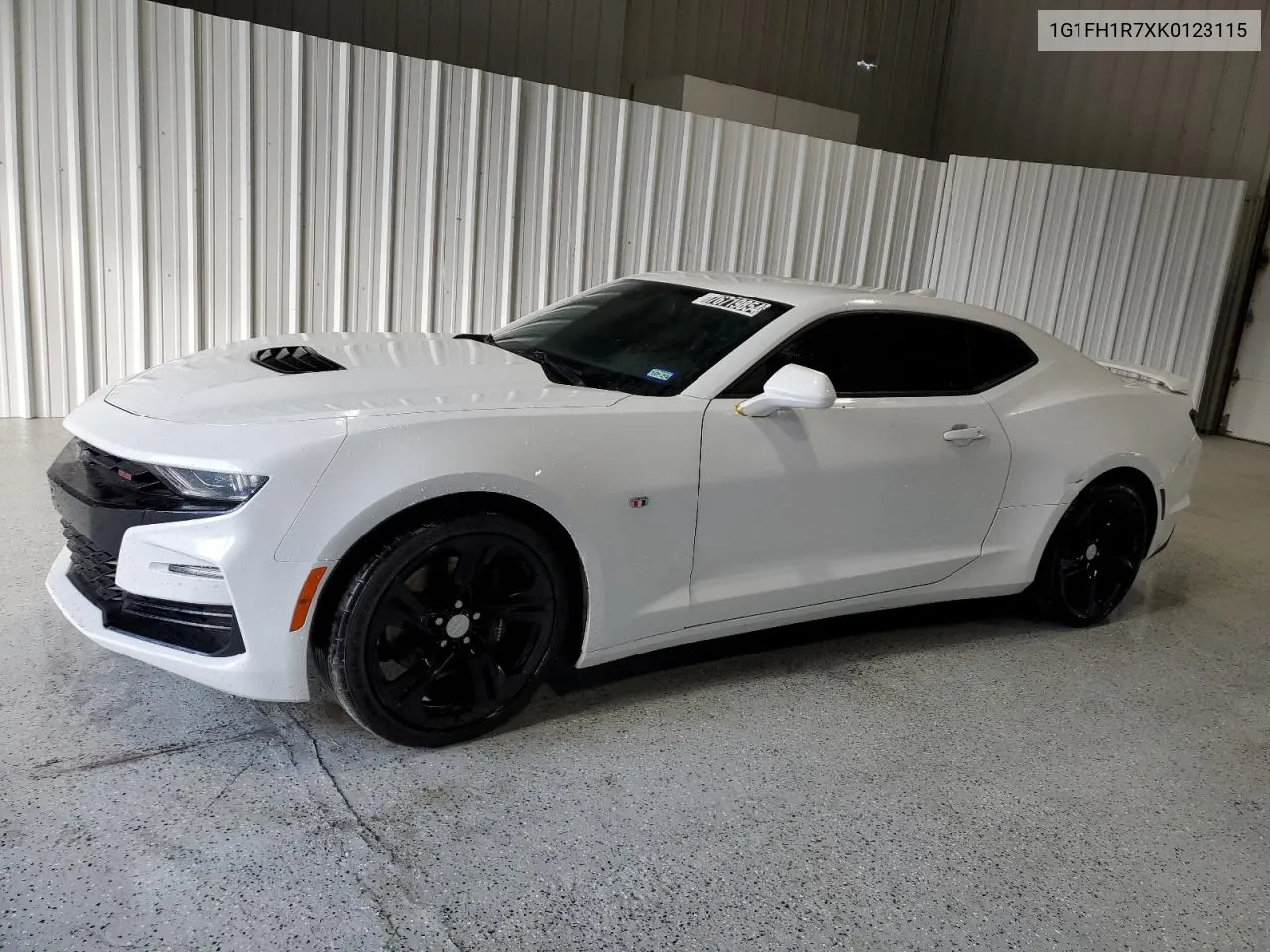 2019 Chevrolet Camaro Ss VIN: 1G1FH1R7XK0123115 Lot: 76719854