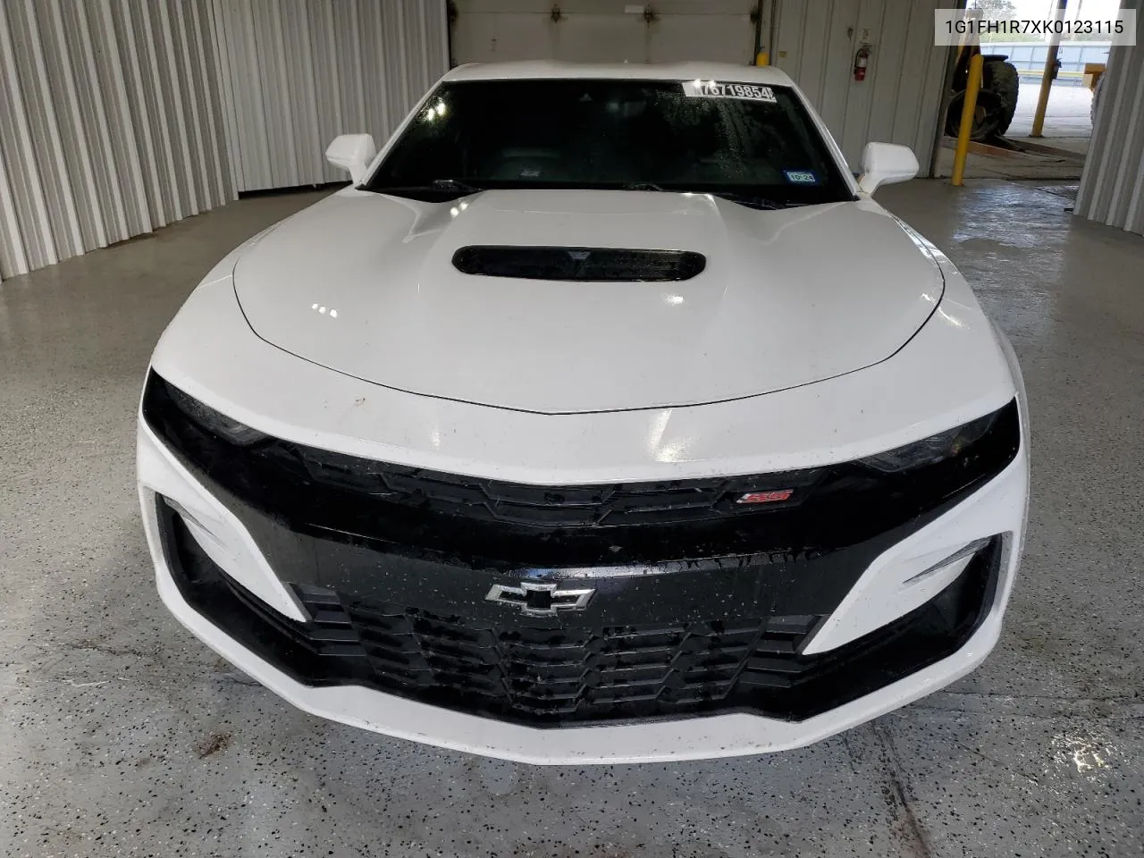 2019 Chevrolet Camaro Ss VIN: 1G1FH1R7XK0123115 Lot: 76719854