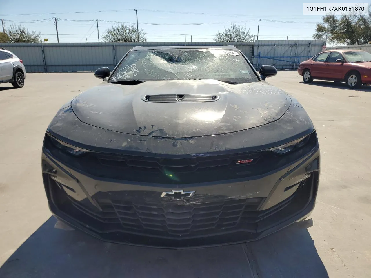 2019 Chevrolet Camaro Ss VIN: 1G1FH1R7XK0151870 Lot: 76890594