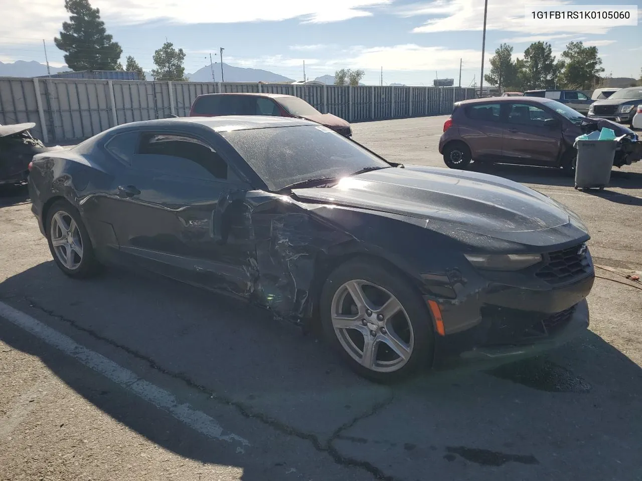 2019 Chevrolet Camaro Ls VIN: 1G1FB1RS1K0105060 Lot: 76892834