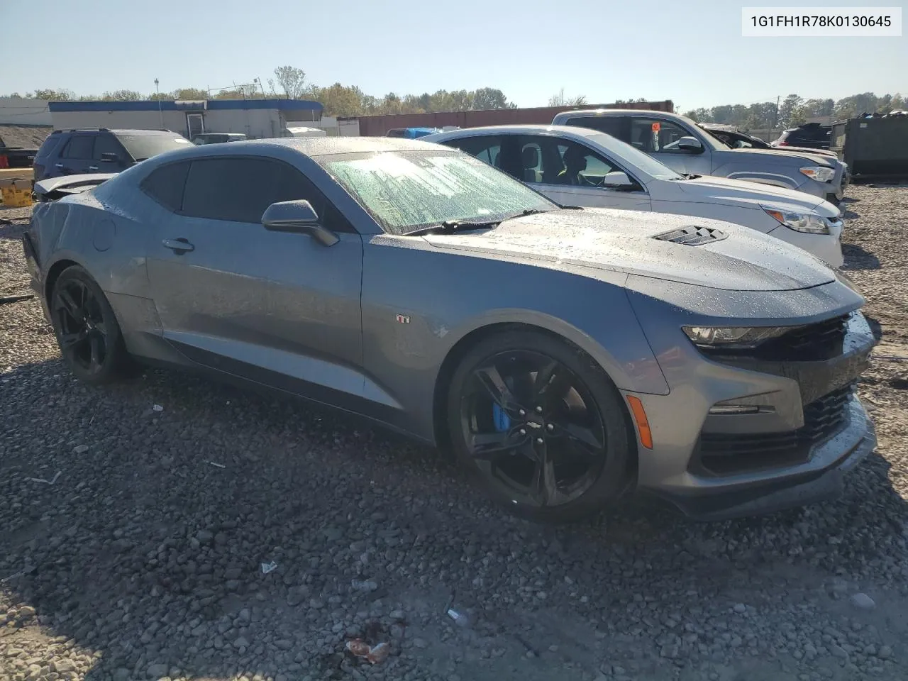 2019 Chevrolet Camaro Ss VIN: 1G1FH1R78K0130645 Lot: 77180884