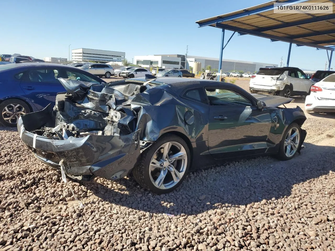 1G1FG1R74K0111626 2019 Chevrolet Camaro Ss