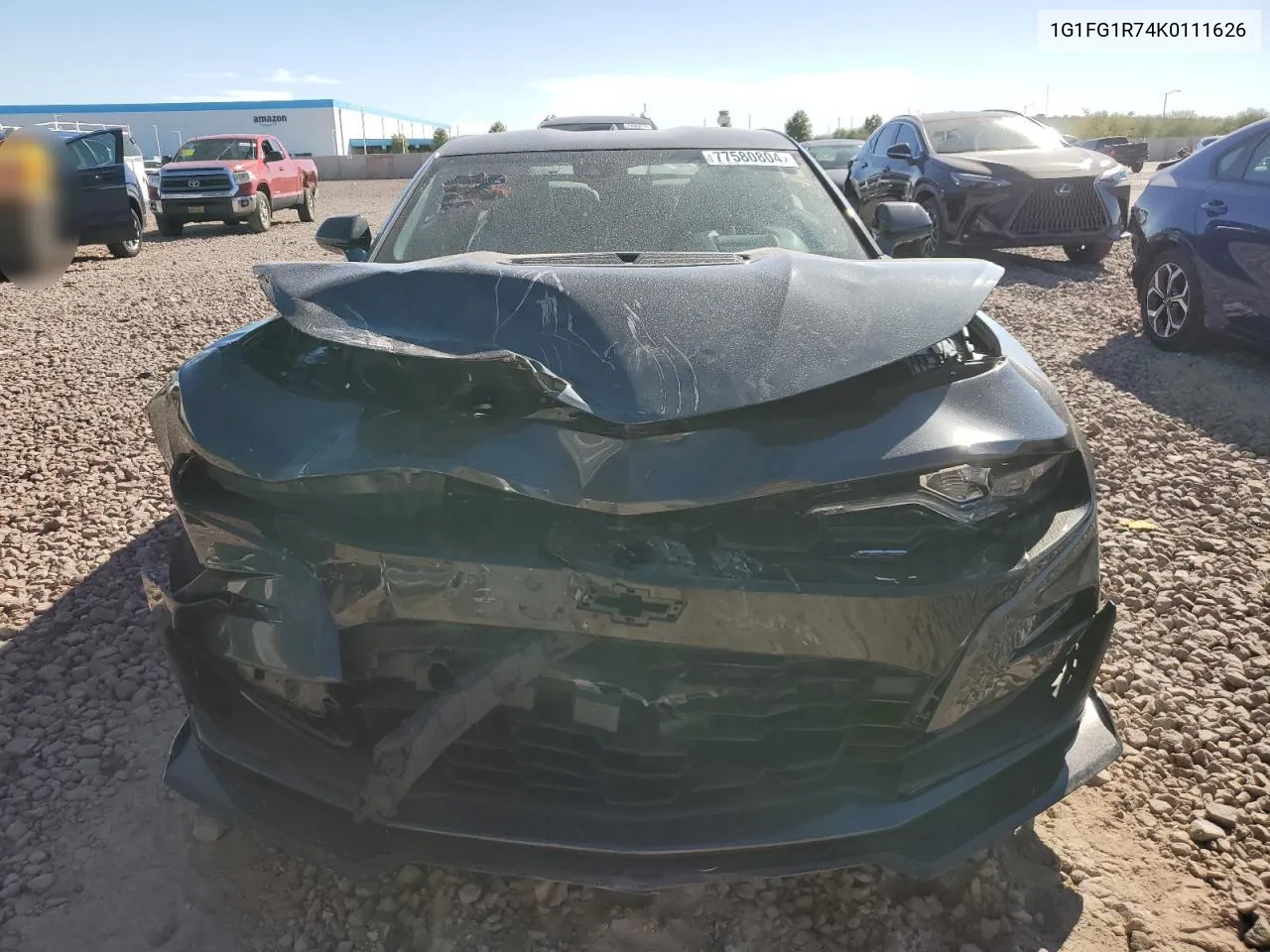 1G1FG1R74K0111626 2019 Chevrolet Camaro Ss