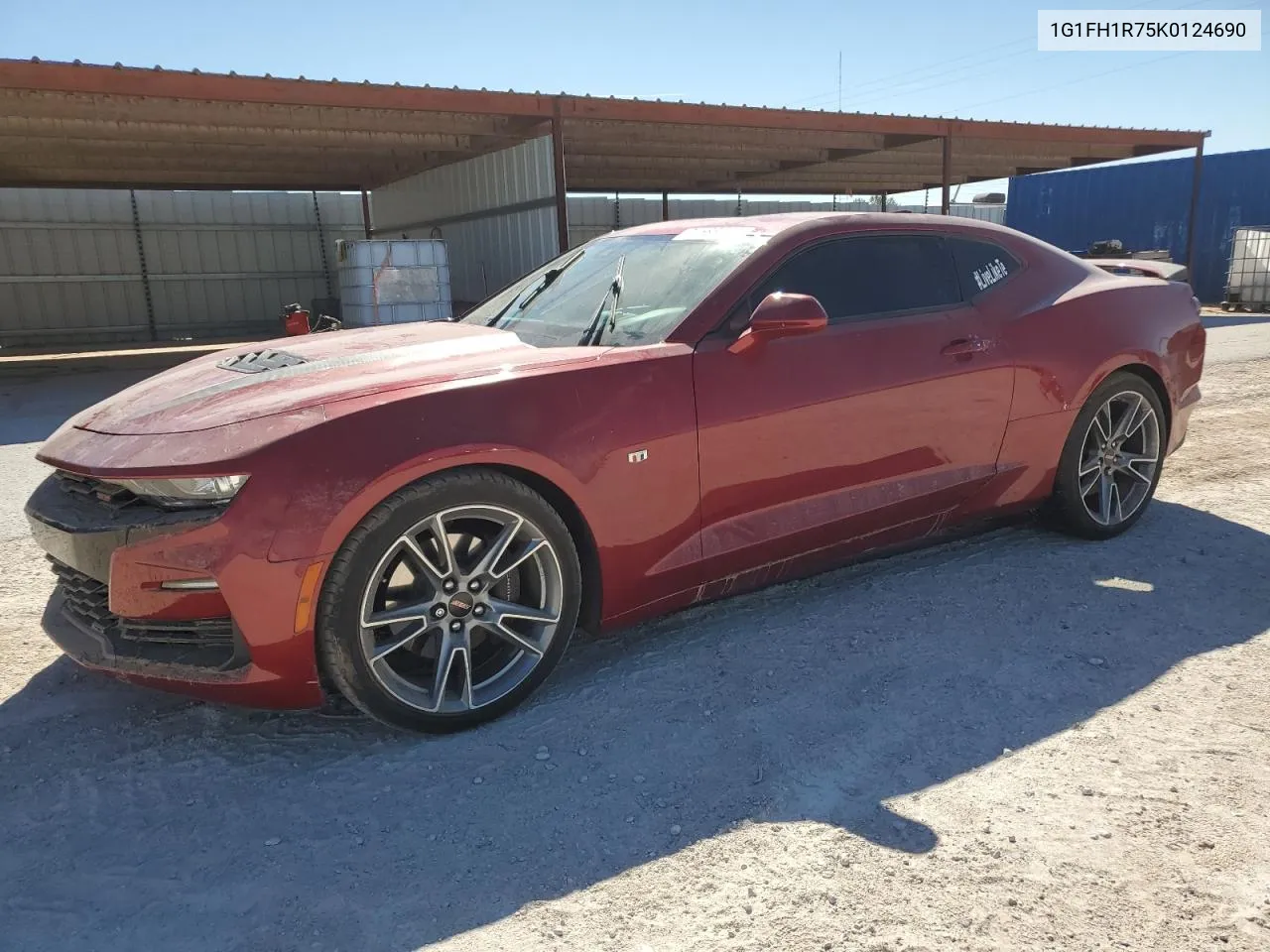 2019 Chevrolet Camaro Ss VIN: 1G1FH1R75K0124690 Lot: 77588544