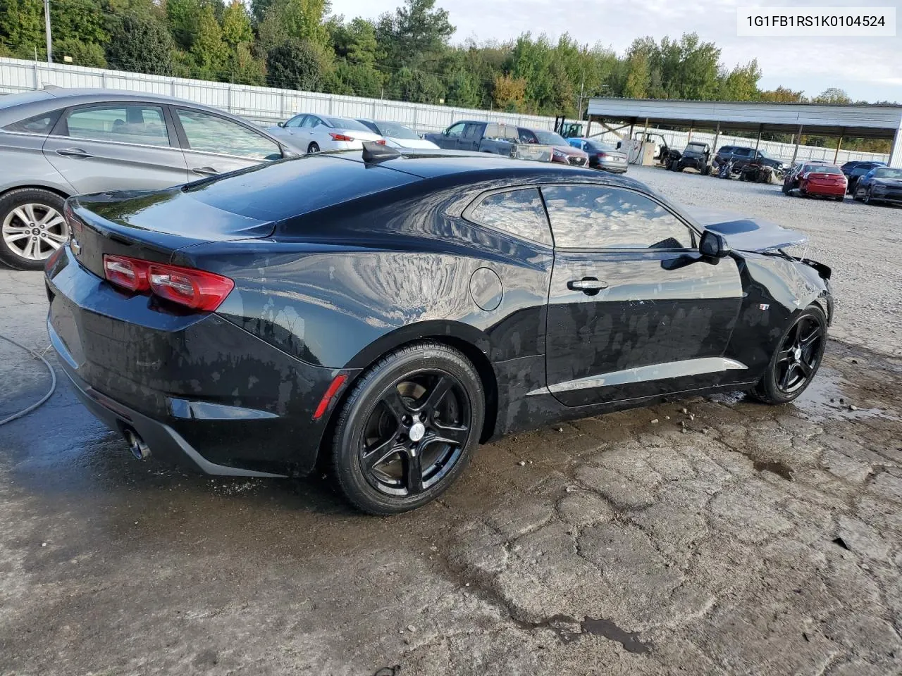 2019 Chevrolet Camaro Ls VIN: 1G1FB1RS1K0104524 Lot: 77646384