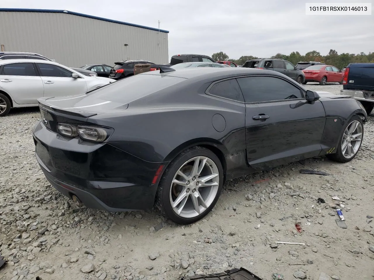 2019 Chevrolet Camaro Ls VIN: 1G1FB1RSXK0146013 Lot: 77664574