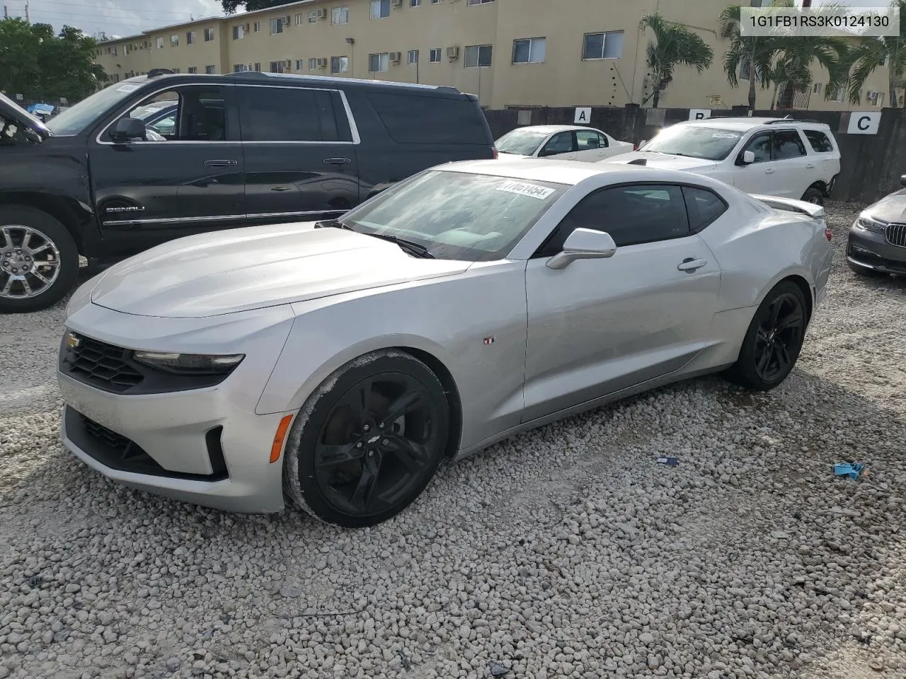 2019 Chevrolet Camaro Ls VIN: 1G1FB1RS3K0124130 Lot: 77861454