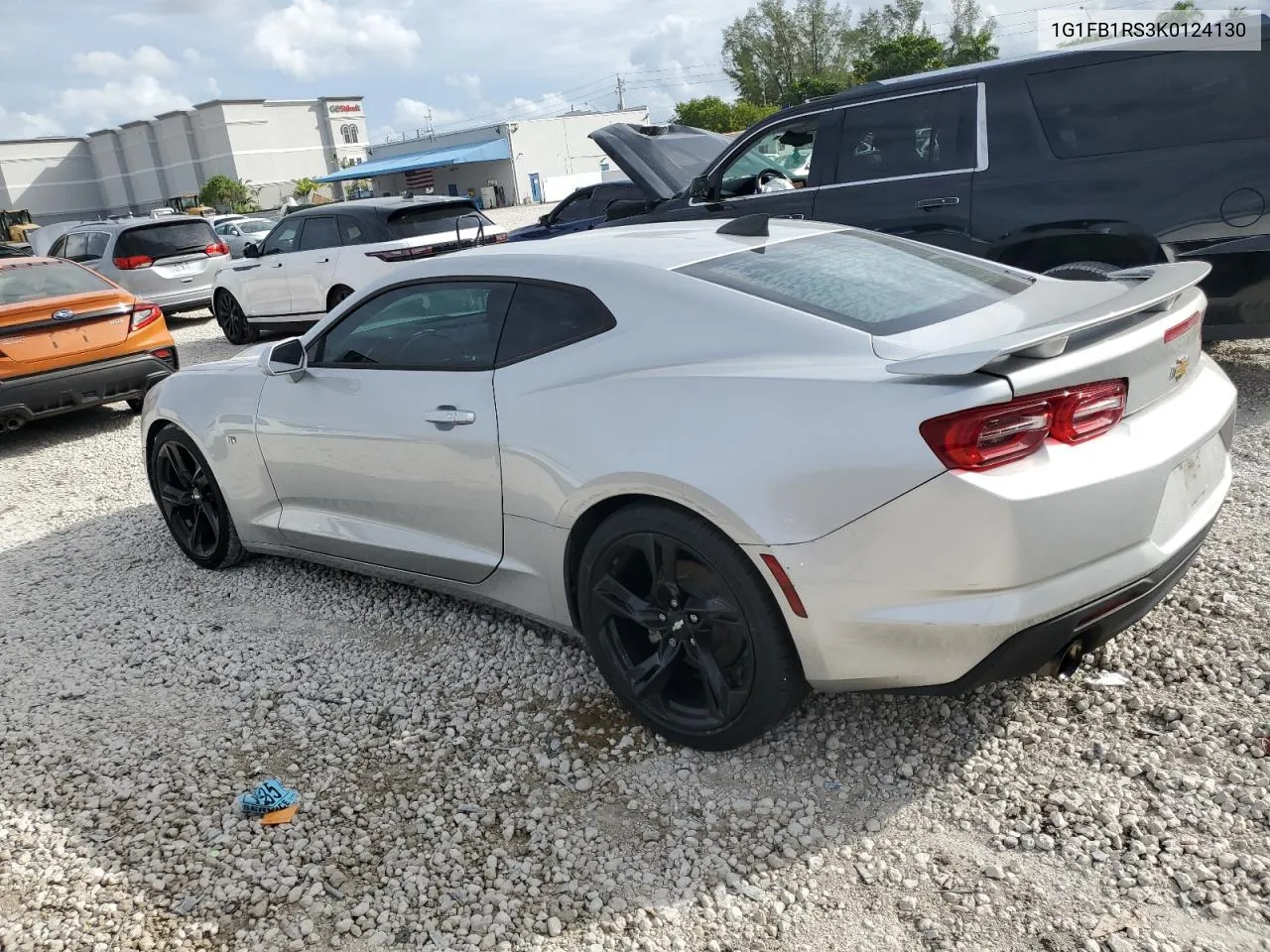 2019 Chevrolet Camaro Ls VIN: 1G1FB1RS3K0124130 Lot: 77861454