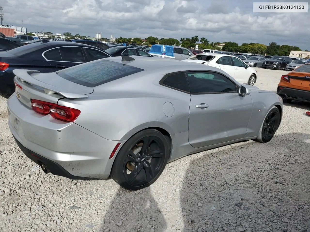 2019 Chevrolet Camaro Ls VIN: 1G1FB1RS3K0124130 Lot: 77861454