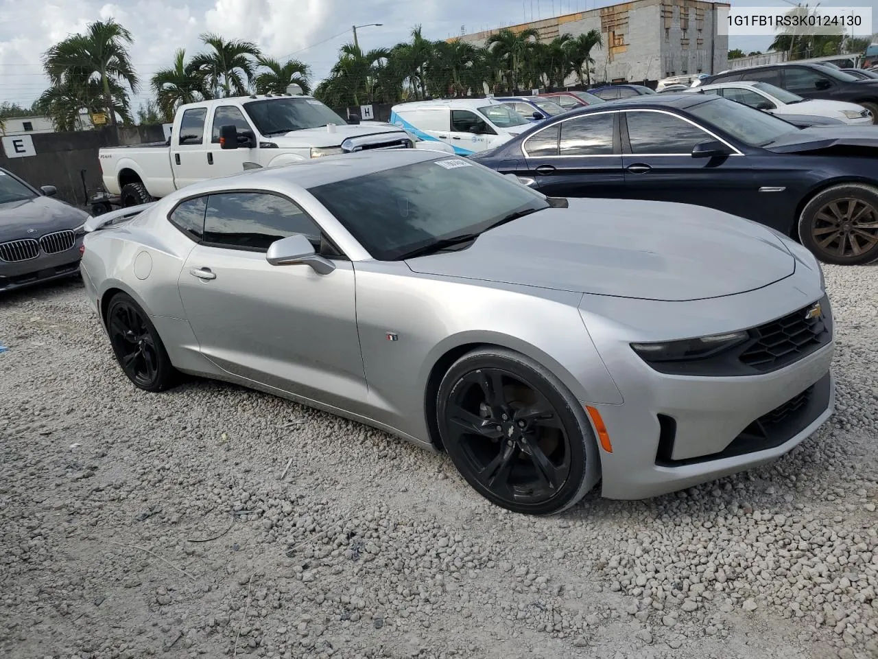 2019 Chevrolet Camaro Ls VIN: 1G1FB1RS3K0124130 Lot: 77861454