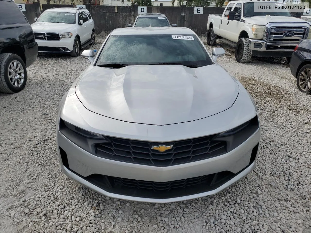 2019 Chevrolet Camaro Ls VIN: 1G1FB1RS3K0124130 Lot: 77861454