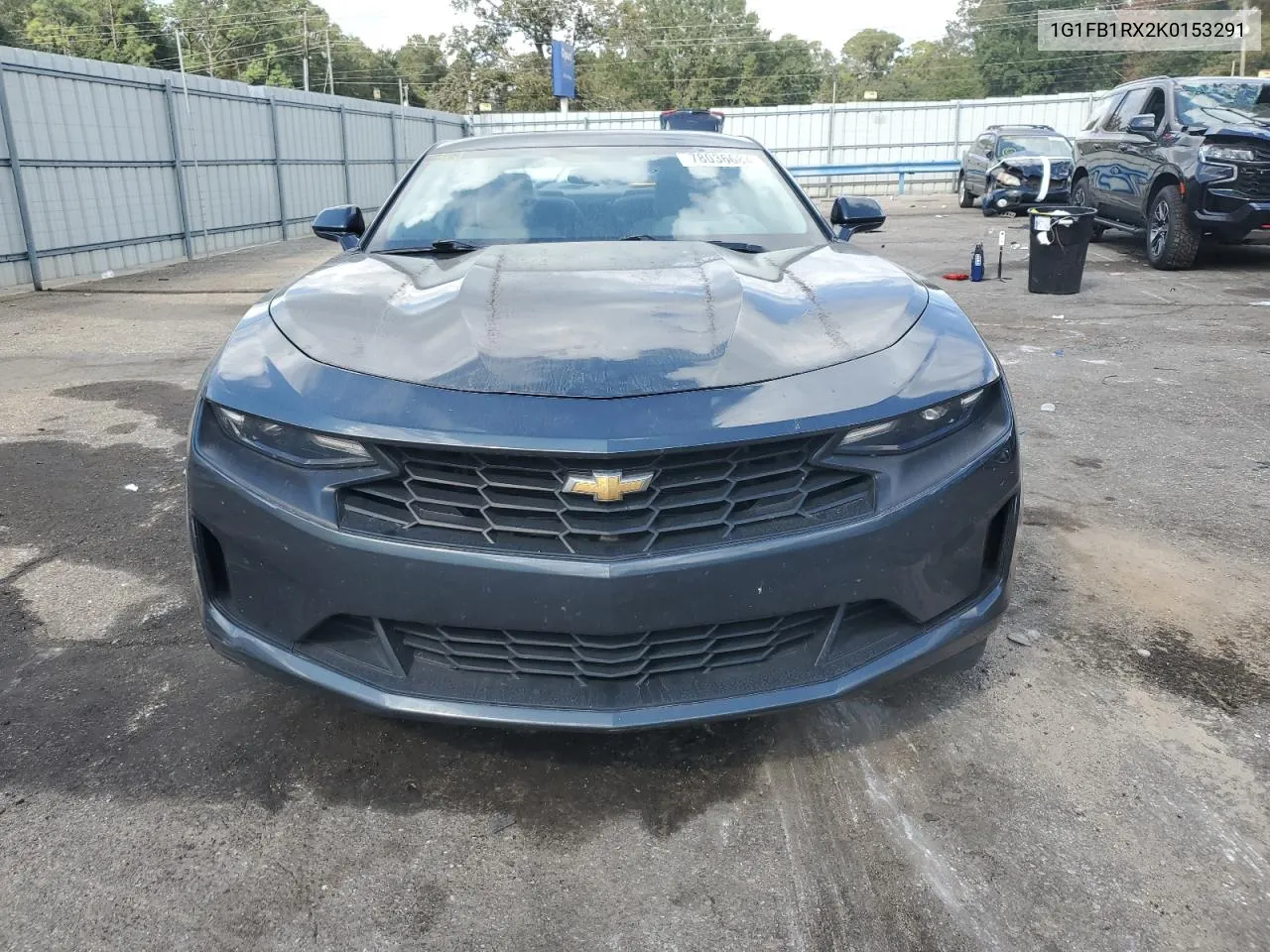 2019 Chevrolet Camaro Ls VIN: 1G1FB1RX2K0153291 Lot: 78036684