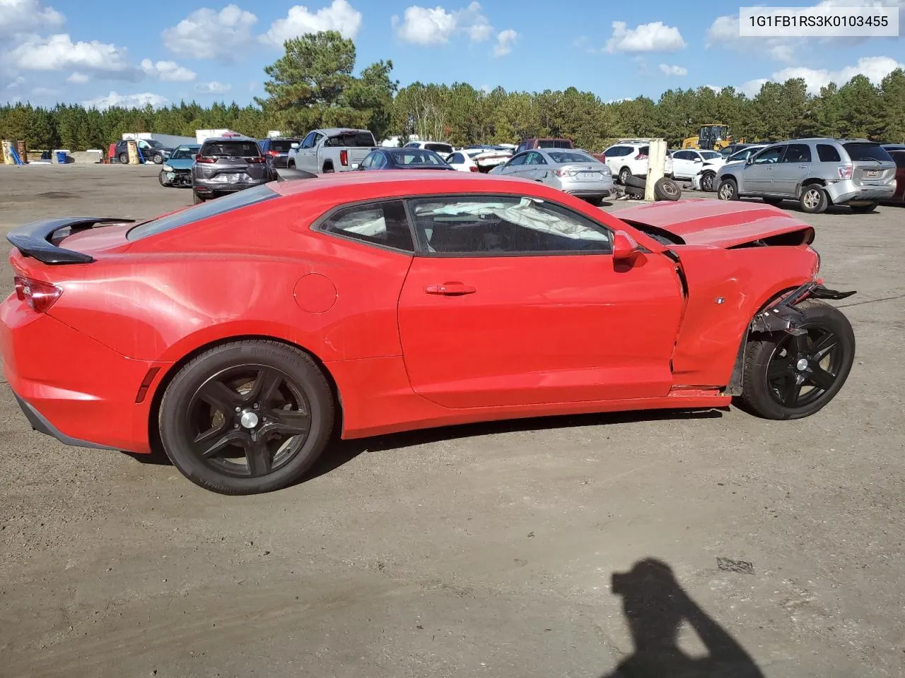 2019 Chevrolet Camaro Ls VIN: 1G1FB1RS3K0103455 Lot: 78403894