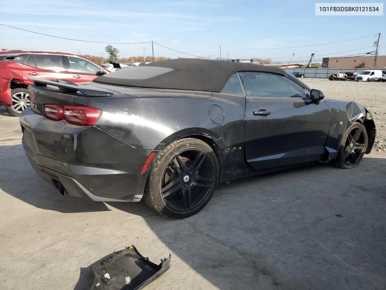 2019 Chevrolet Camaro Ls VIN: 1G1FB3DS8K0121534 Lot: 78626534