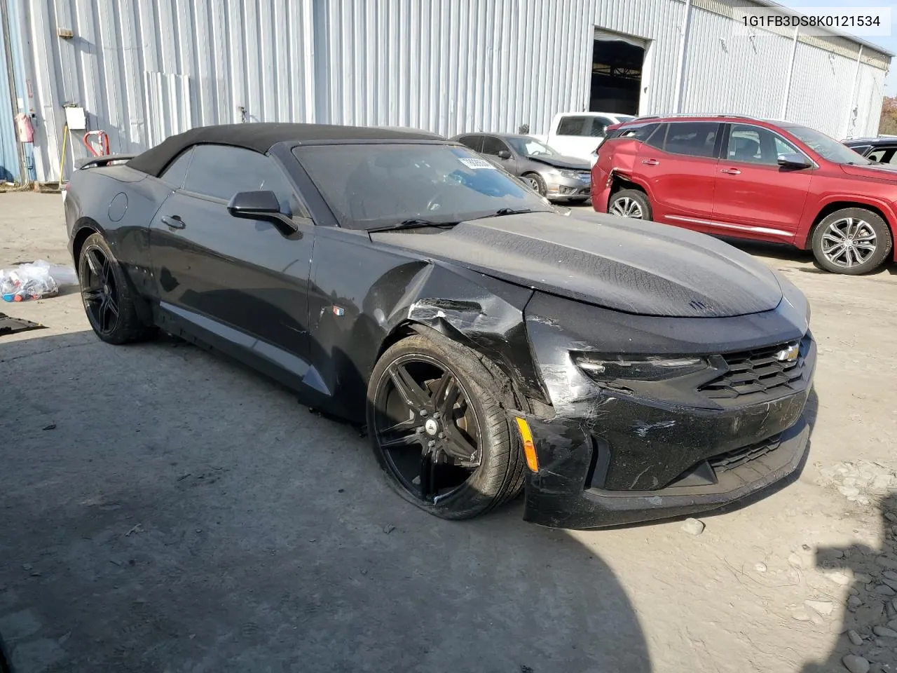 2019 Chevrolet Camaro Ls VIN: 1G1FB3DS8K0121534 Lot: 78626534