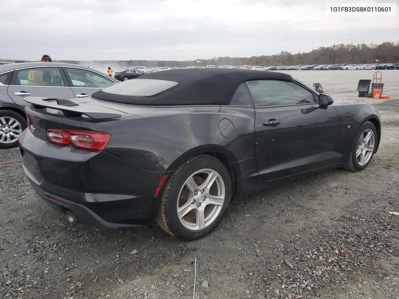 2019 Chevrolet Camaro Ls VIN: 1G1FB3DS8K0110601 Lot: 78877154