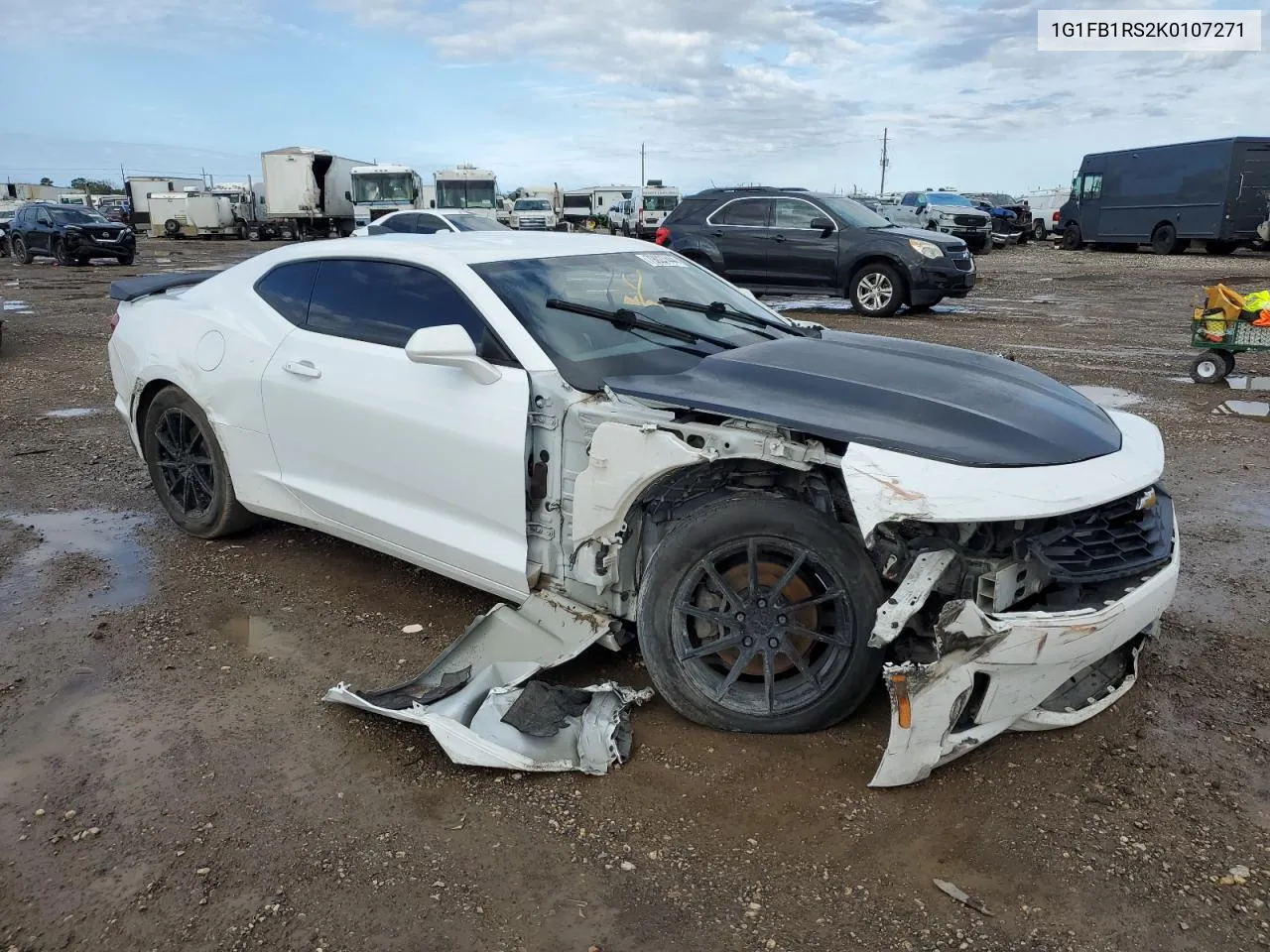 2019 Chevrolet Camaro Ls VIN: 1G1FB1RS2K0107271 Lot: 79027444