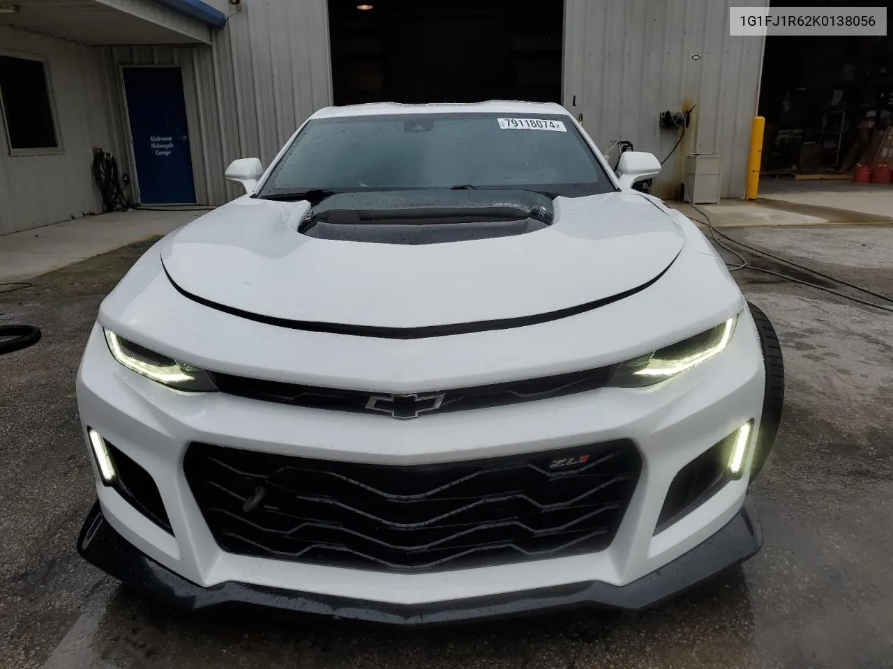 2019 Chevrolet Camaro Zl1 VIN: 1G1FJ1R62K0138056 Lot: 79118074