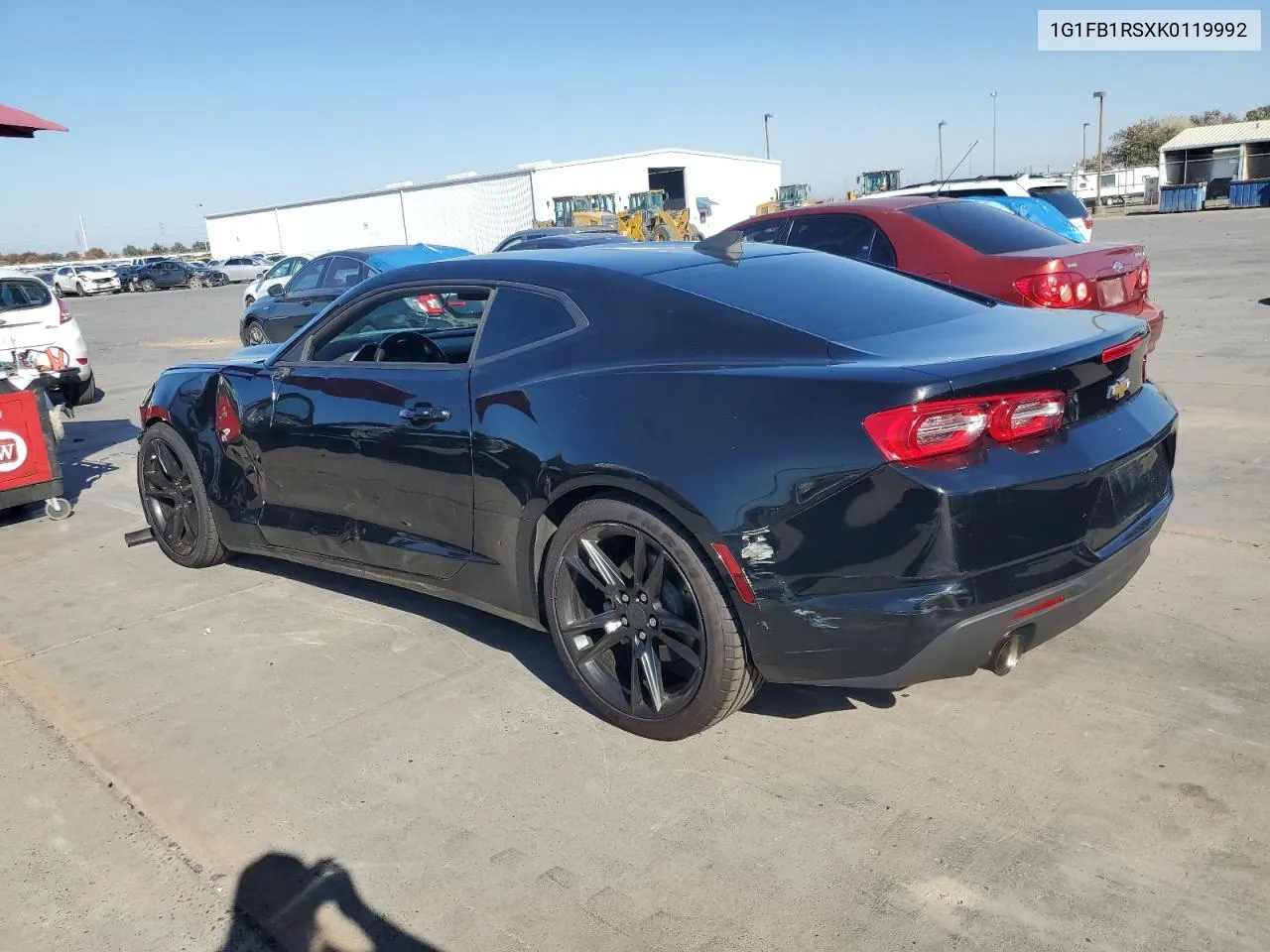 2019 Chevrolet Camaro Ls VIN: 1G1FB1RSXK0119992 Lot: 79741854