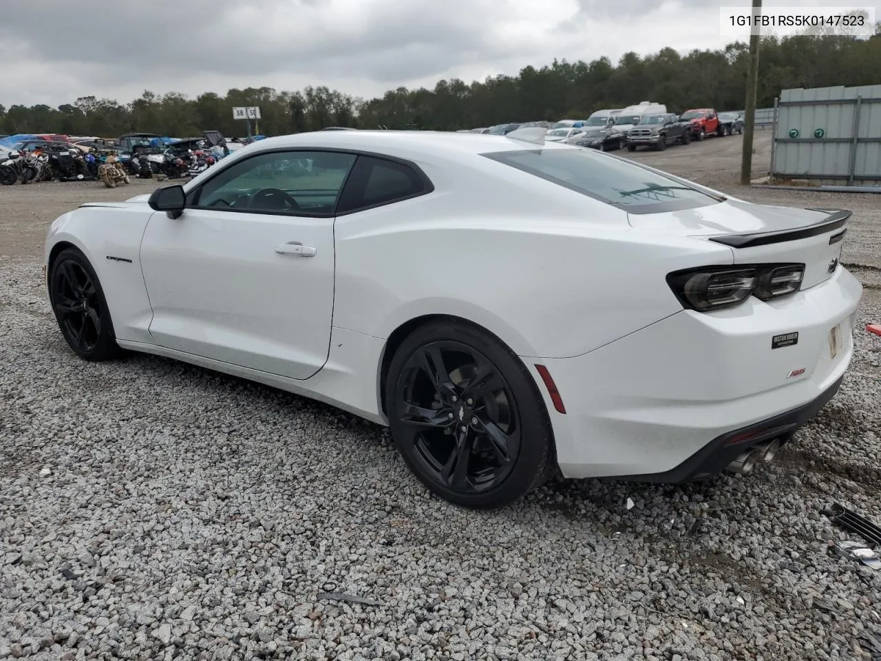 2019 Chevrolet Camaro Ls VIN: 1G1FB1RS5K0147523 Lot: 80044764