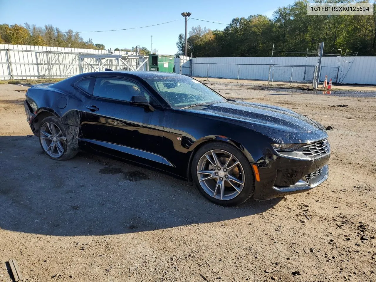 1G1FB1RSXK0125694 2019 Chevrolet Camaro Ls