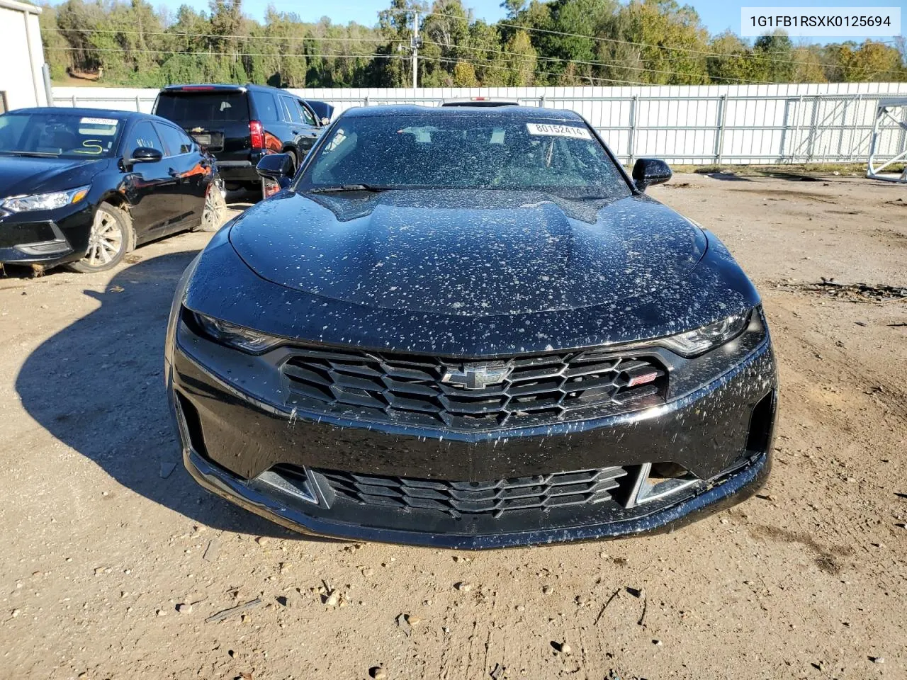 1G1FB1RSXK0125694 2019 Chevrolet Camaro Ls