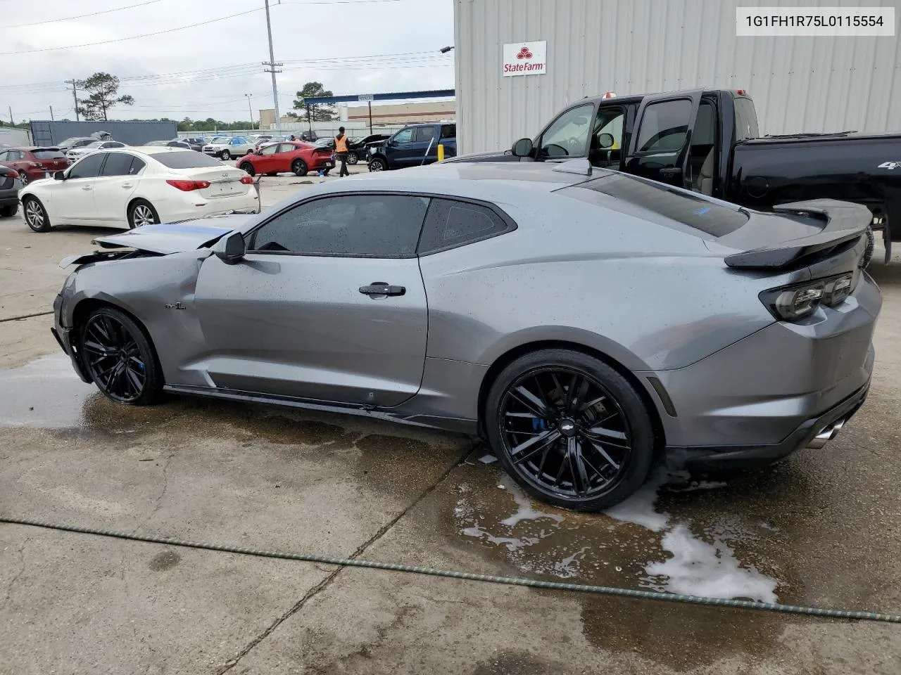 2020 Chevrolet Camaro Ss VIN: 1G1FH1R75L0115554 Lot: 51610324