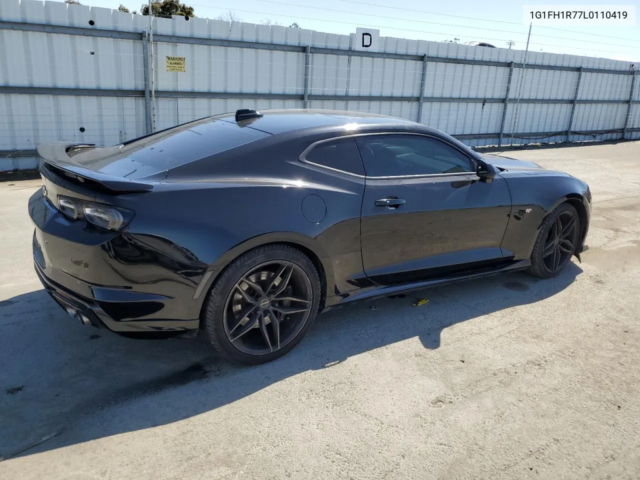 2020 Chevrolet Camaro Ss VIN: 1G1FH1R77L0110419 Lot: 53878554