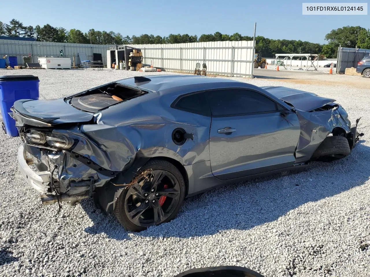 2020 Chevrolet Camaro Lt VIN: 1G1FD1RX6L0124145 Lot: 61272844