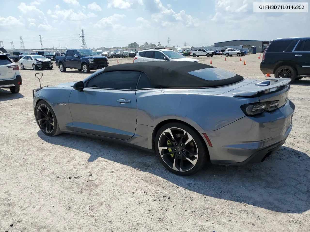 2020 Chevrolet Camaro Ss VIN: 1G1FH3D71L0146352 Lot: 62748134