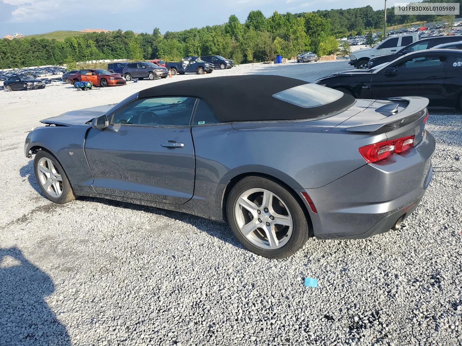 1G1FB3DX6L0105989 2020 Chevrolet Camaro Ls